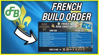 Age of Empires IV French Build Order Guide - The Royal Knight Rush