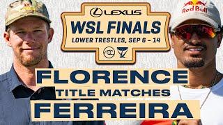 John John Florence vs Italo Ferreira  Lexus WSL Finals 2024 - Title Matches