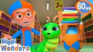 Blippi Loves the Library  Blippi Wonders Educational Videos for Kids