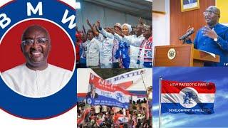 BMW Launch NPP Youth storms GNAT Hall to support Dr. Bawumia ahead of 2024 elections... WATCH