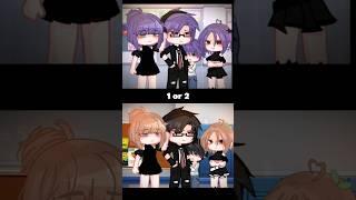 1 or 2?️ #shorts #gacha #gachaclub #gachalife #trending #gachatrend #gachameme