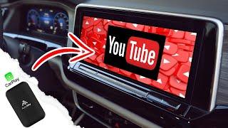 Watch YouTube Netflix & More From Your Cars Infotainment System With This  AutoSky CarPlay