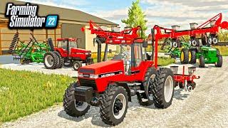 OLD SCHOOL EQUIPMENT & SPRING PLANTING ROLEPLAY  FARMING SIMULATOR 22