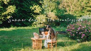 #109 Summer days at Home  Veggies & Rose Garden Summer Recipes  Countryside Life