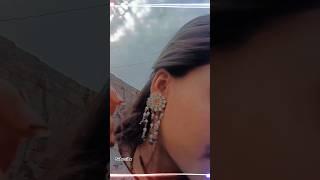 diy new easy mehndi  function earrings making at home #trending #youtubeshorts #diy by anushka