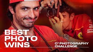 C² Challenge  Photography with Charles Leclerc and Carlos Sainz
