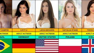 Most Beautiful Porn Stars  Adults Stars From Different Countries