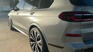 2023 BMW X7 M60i “Frozen Pure Grey Metallic”