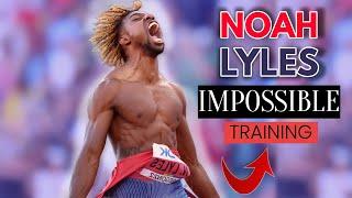 Noah Lyles Training System - Training Secrets Detailed Workouts New Info.