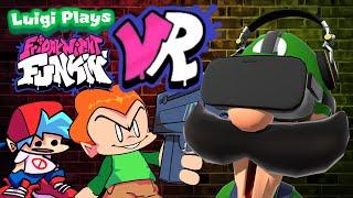 FRIDAY NIGHT FUNKIN IN VR  Luigi Plays FRIDAY NIGHT FUNKIN VR