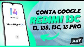 2024 Remover Conta Google XIAOMI REDMI 13c 13 13 pro  Sem PC Método atualizado