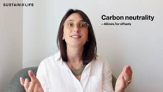 Whats the difference between net-zero and carbon neutral?