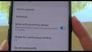 Samsung Galaxy S9 How to Enable  Disable Mute With Proximity Sensor