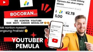 Ide Konten Youtube Modal Hp Tanpa Wajah Mudah Di Buat  Youtuber Pemula