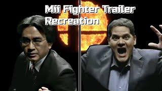 Mii Fighter Trailer Super Smash Bros. Ultimate Recreation