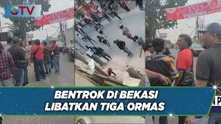 Ratusan Orang dari Ormas Terlibat Bentrok di Bekasi Satu Orang Tewas - BIS 2109