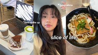 waking up at 6AM productive vlog  realistic week in my life what i eat & living alone diaries