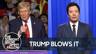 Trumps Blow Job Blunder Divided America Prepares for Historic Election  The Tonight Show