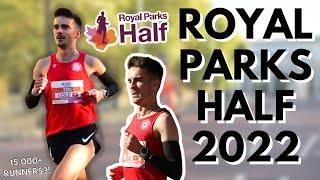 ROYAL PARKS HALF MARATHON 2022 - RACE DAY VLOG