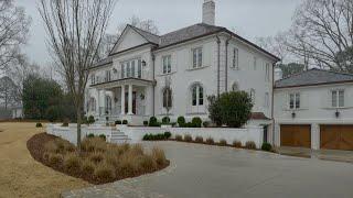 Peaceful Winter Rain Walk Through American Neighborhoods  Nature Sounds for Sleep and Study