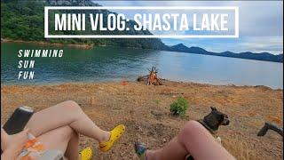 Shasta Lake California mini vlog  living on a houseboat for 3 nights