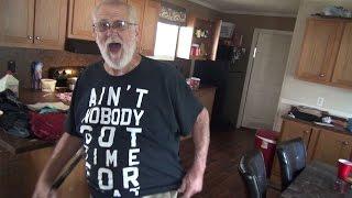 GRANDPA GETS ROBBED PRANK BACKFIRE