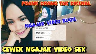 DI VIDEO CALL CEWEK NGAJAK ENA ENA 