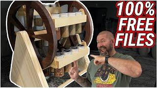 Make This Awesome Spice Rack  CNC Woodworking Projects