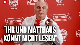 Hoeneß mit Medienschelte wegen Bayern-Transfers und Katar Totaler Schwachsinn  FC Bayern