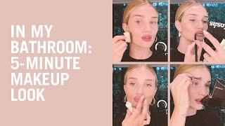 Rosie Huntington-Whiteley shares her 5-minute everyday makeup look