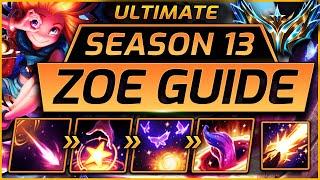 ZOE ULTIMATE GUIDE  Season 13 2023  TIPS & TRICKS COMBOS GAMEPLAY STRATEGY MATCHUPS  Zoose