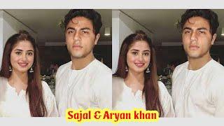 OMG   Pakistani Actress Sajal Ali in Love with Bollywood King Aaryan Khan  Sajal and Aryan khan