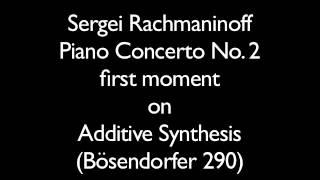 Additive Synthesis Rachmaninoff Piano Concerto No. 2