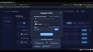 how to stake CUDOS tokens #cudos $Cudos