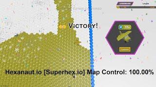 Hexanaut.io Superhex.io Map Control 100.00%