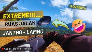 Jalur Extreme Jalan Jantho Lamno  Motovlog Part 4