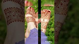 leg mehndi legmehndidesign new leg mehndi design legs mehndi design mehendi #whatsappstatus