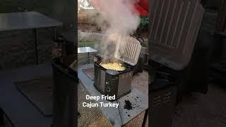 Deep Fried Cajun Turkey... YUM