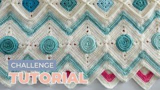 Crochet Challenge for Warm Up America 2024 - TUTORIAL