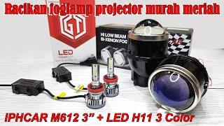 Review Foglamp Projector IPHCAR M612 + LED 3 Warna