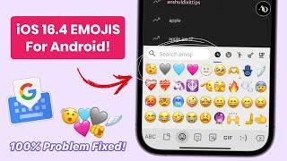 iOS 16.4 Emojis on Android Xiaomi  How to Get iPhone Emojis On MiUi Android