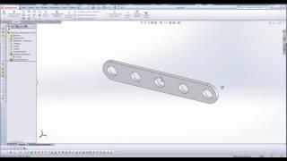 Работа в Solid Works. Создание конфигураций вручную.