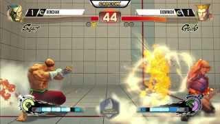 Bonchan Sagat vs Dieminion Guile - Final Round 18 USF4 - 720p 60fps