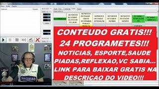 VINHETAS GRATIS - PROGRAMETES GRATIS - 24 NOVOS PROGRAMETES - PROGRAMETES INEDITOS PARA SUA RADIO