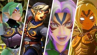 Evolution of Fierce Deity Link in Zelda Games 2000-2021