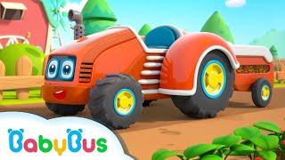 Tractorașele Colorate - Cântece educative cu mașini pentru Copii de la BabyBus