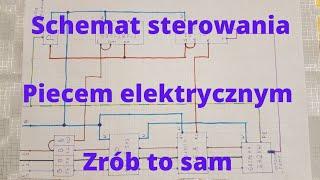 Schemat sterowania. Piec elektryczny. Zrób to sam.