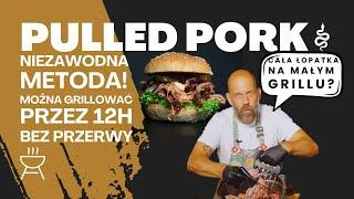 Szarpana wieprzowina - najlepsza metoda Przepis na pulled pork metodą na węża - low and slow