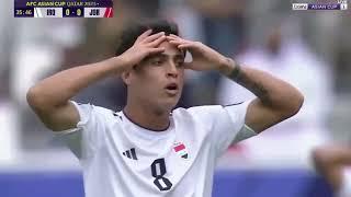 ملخص مباراة العراق والاردن 3-2  - اهداف العراق والاردن- اليوم
