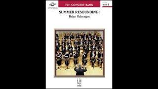 Summer Resounding by Brian Balmages Band - Score and Sound